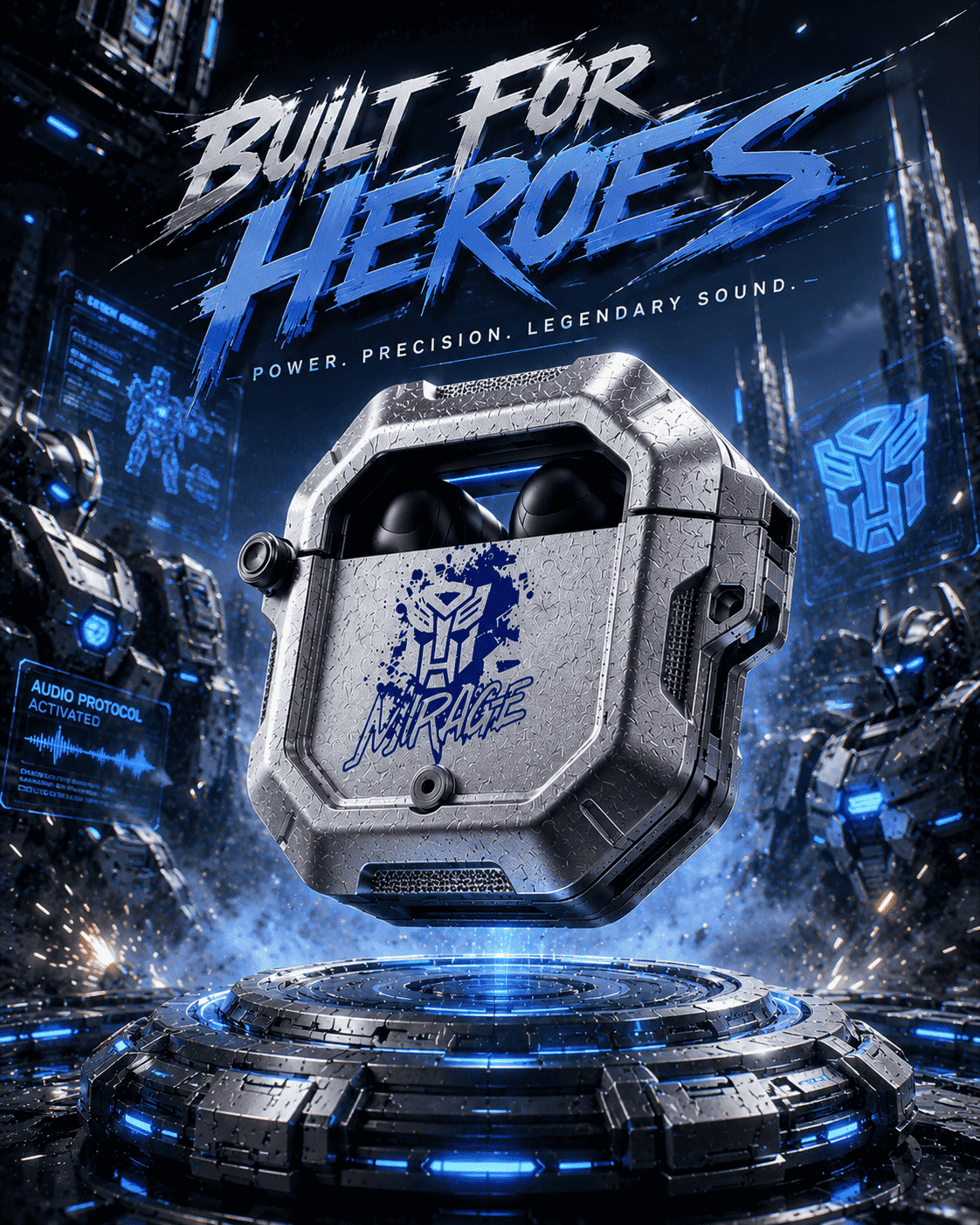 Bumblebee Transformers T-12 Earbuds