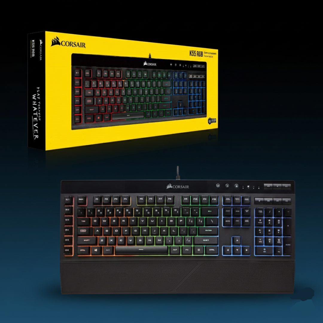 Corsair K55 RGB Gaming Keyboard